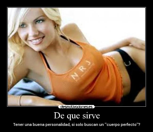De que sirve - 