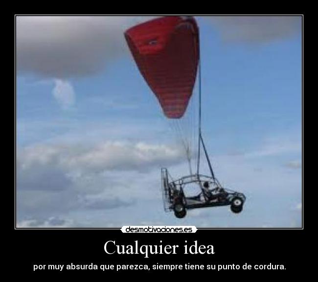 Cualquier idea -