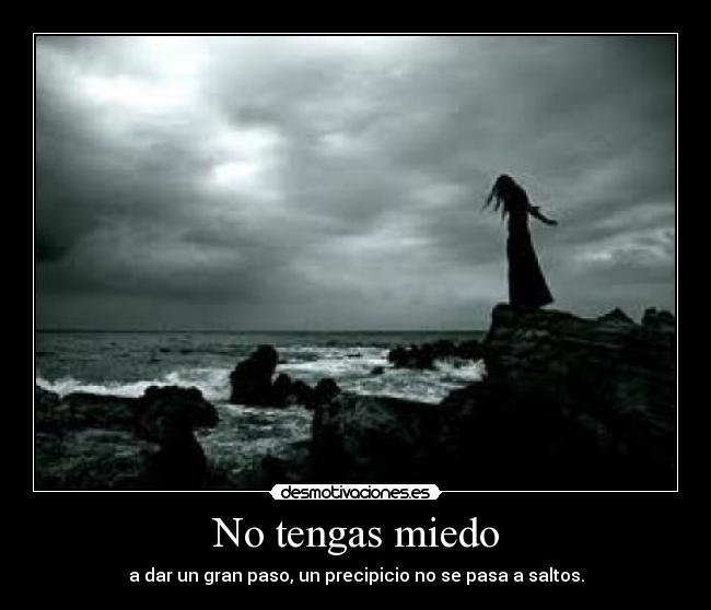 No tengas miedo - 