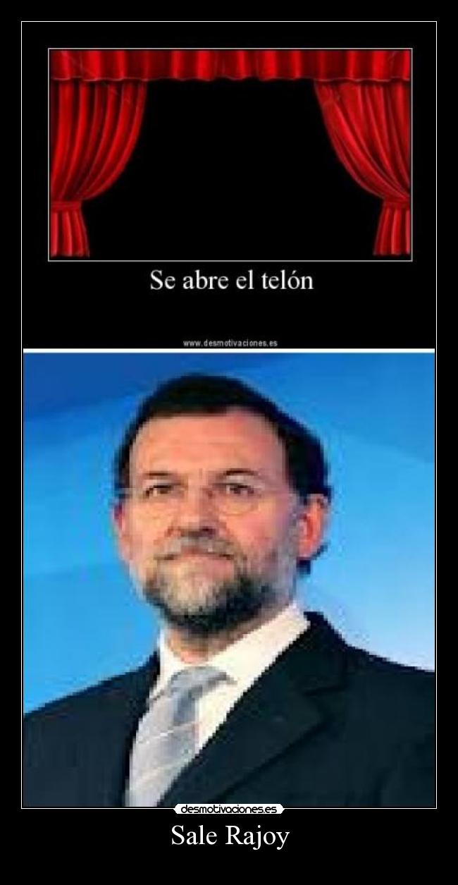 Sale Rajoy -