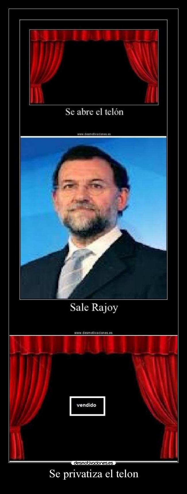 Se privatiza el telon -