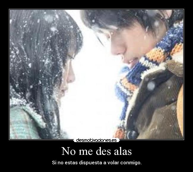 No me des alas -