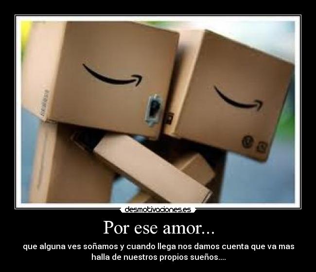 Por ese amor... - 