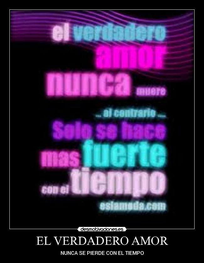 EL VERDADERO AMOR -