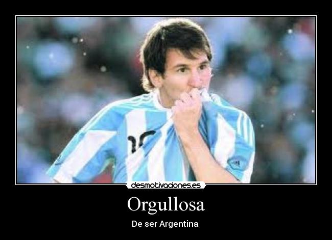 Orgullosa -