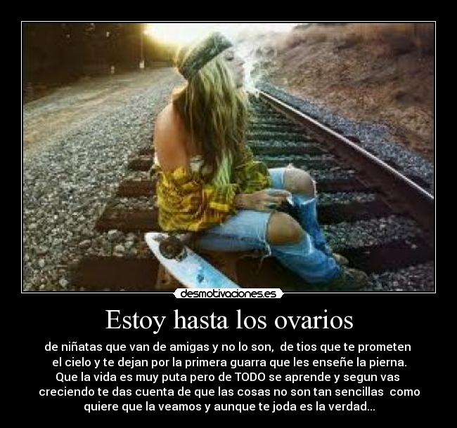 Estoy hasta los ovarios - 