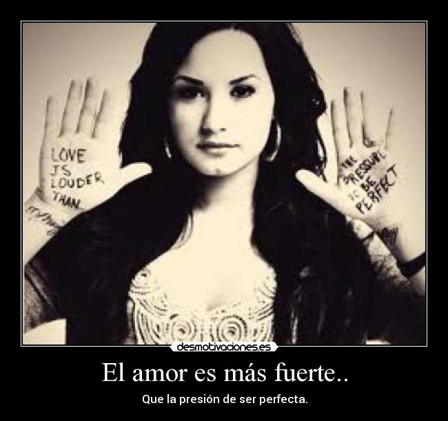 carteles amor amor perfecta demi lovato desmotivaciones