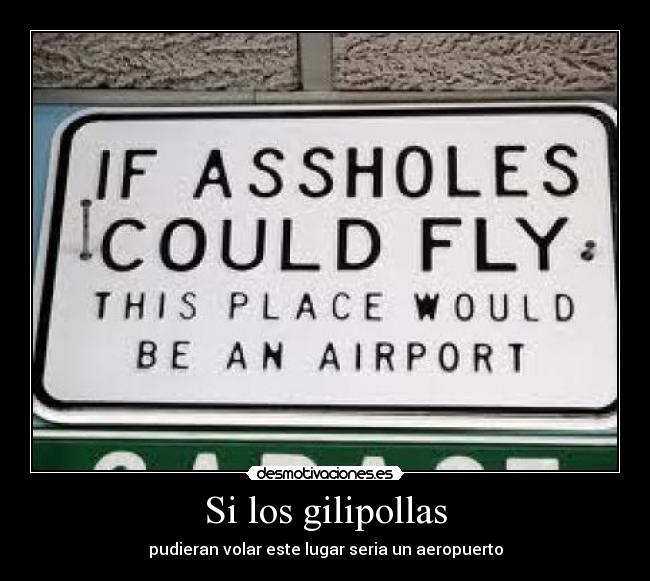 Si los gilipollas - 