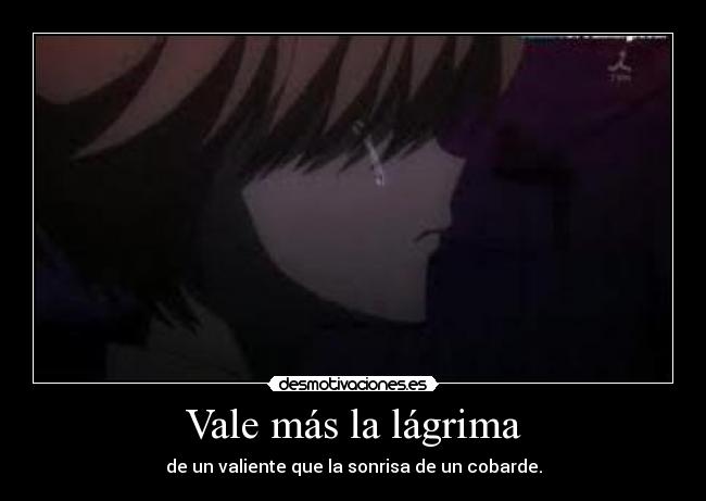 Vale más la lágrima - 