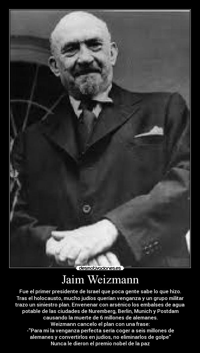 carteles jaim weizmann desmotivaciones