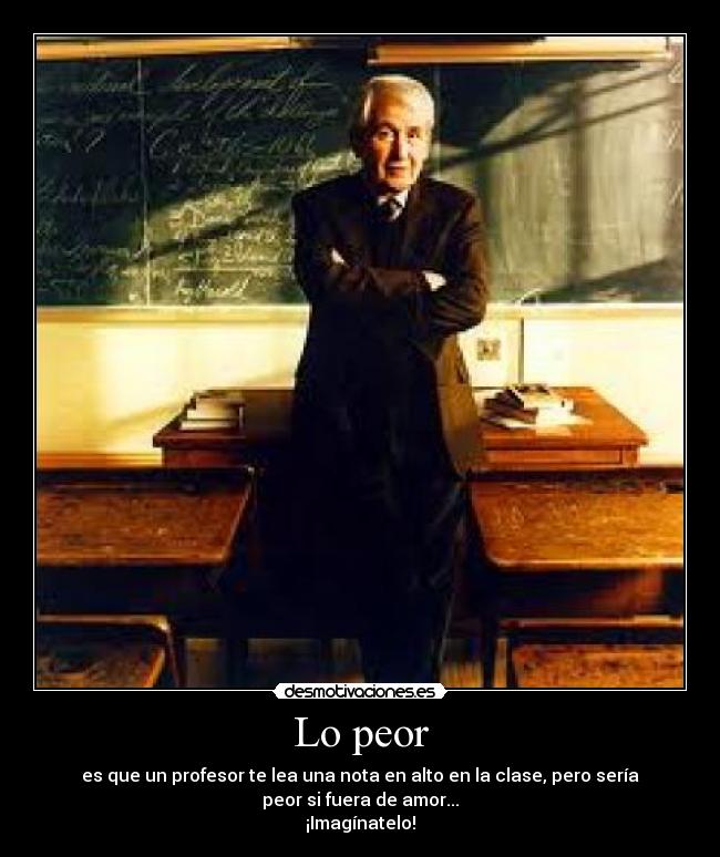 Lo peor -