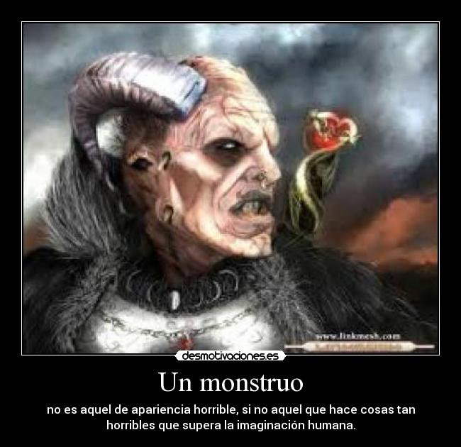 carteles monstruo desmotivaciones