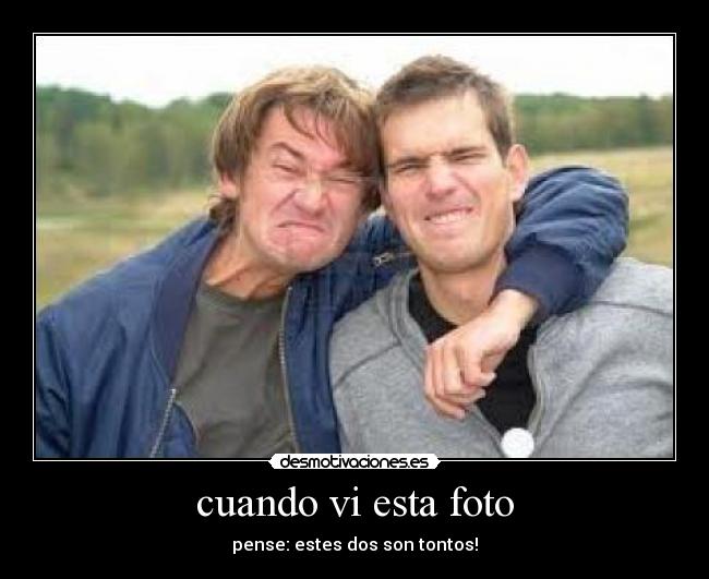 cuando vi esta foto - 