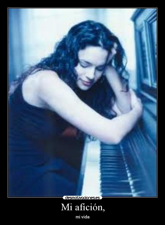 Mi afición, -