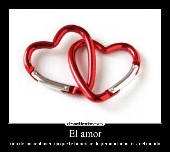 El amor -