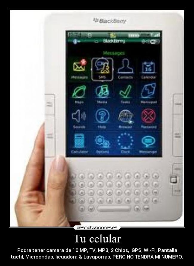 Tu celular -