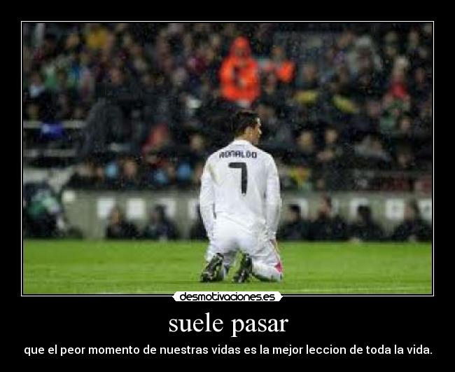 suele pasar - 