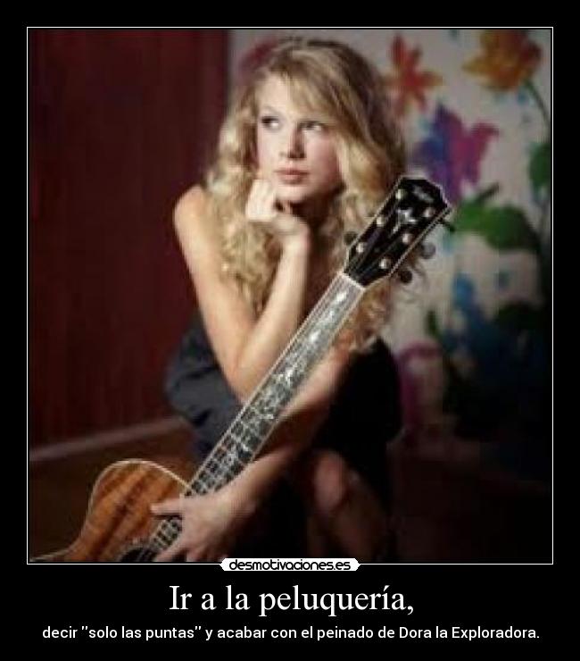 Ir a la peluquería, - 