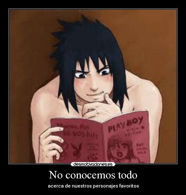 No conocemos todo - acerca de nuestros personajes favoritos