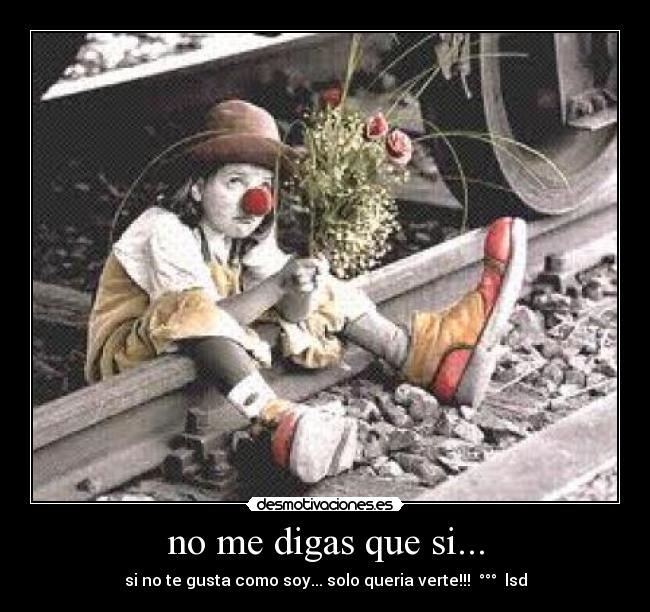 no me digas que si... -