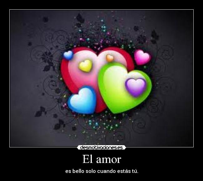 El amor -