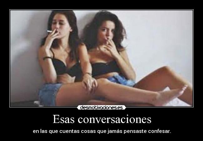 Esas conversaciones - 