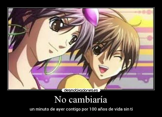 No cambiaría - 
