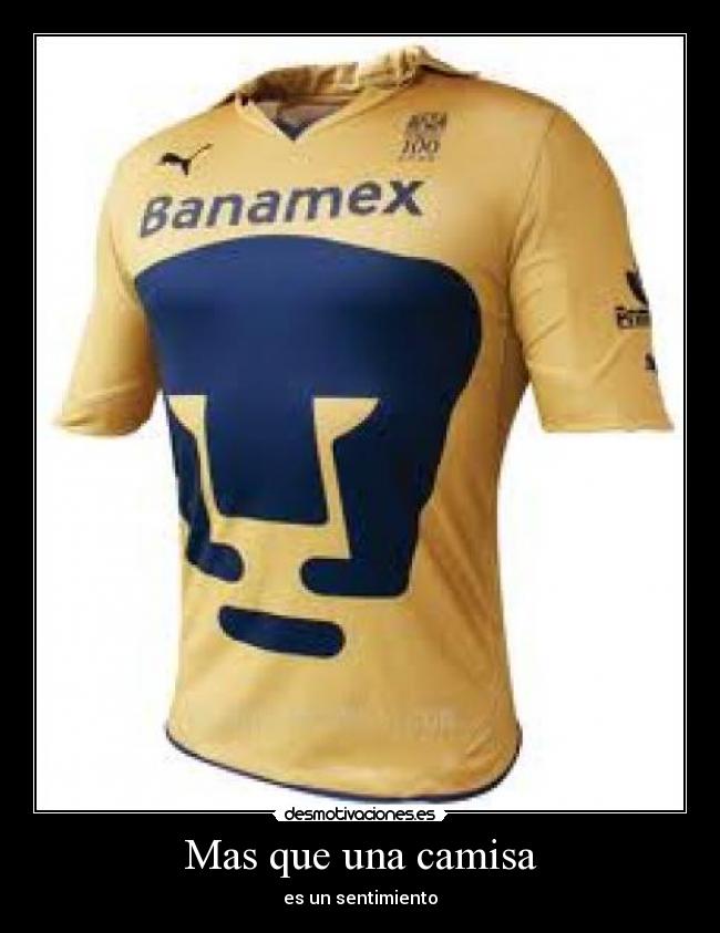 Mas que una camisa - es un sentimiento