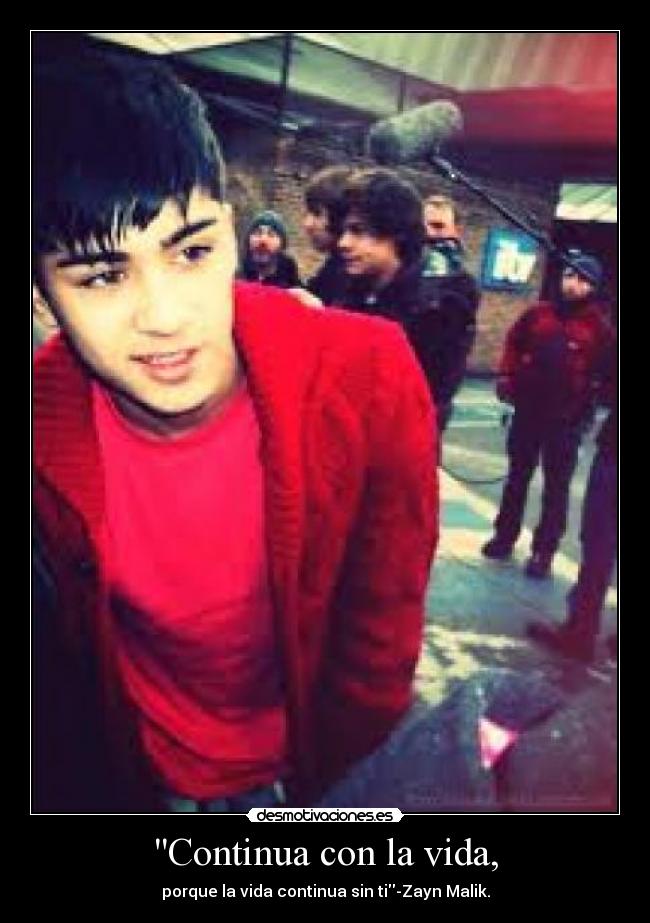 Continua con la vida, -