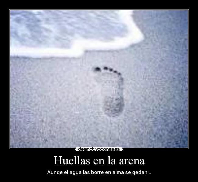 Huellas en la arena - 