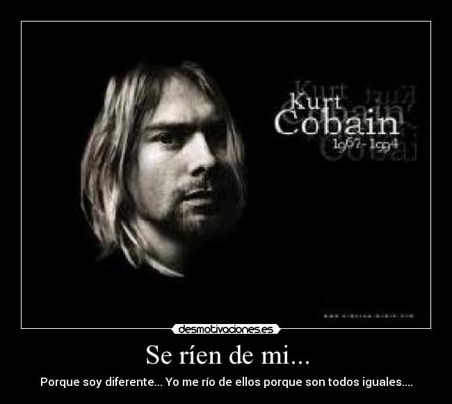 carteles kurt cobain desmotivaciones