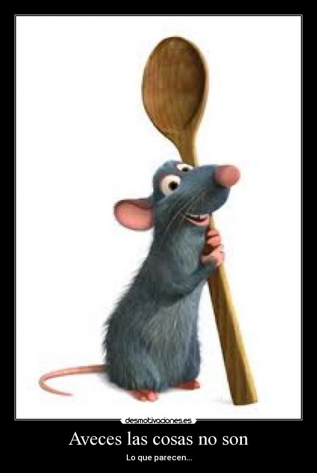 Aveces las cosas no son - 