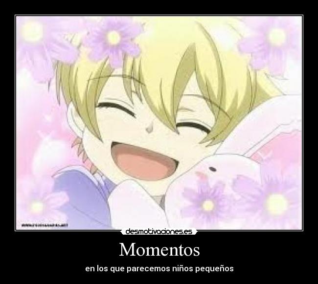 Momentos - en los que parecemos niños pequeños