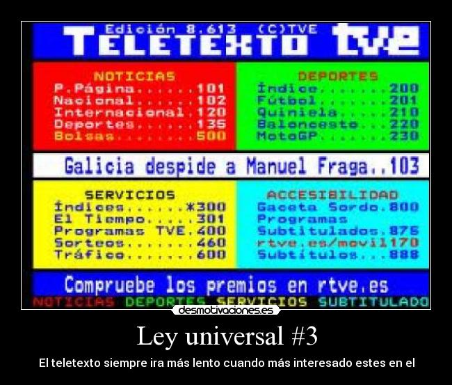 carteles teletexto desmotivaciones