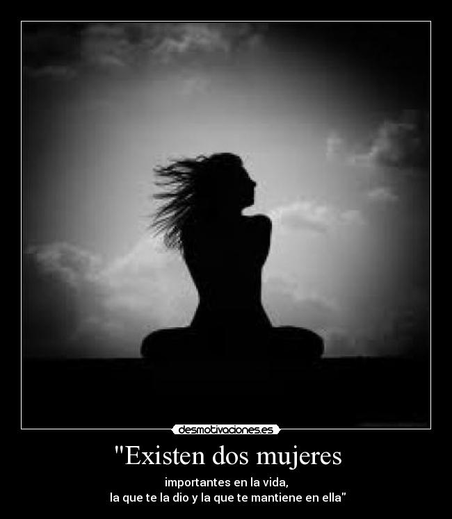 Existen dos mujeres -