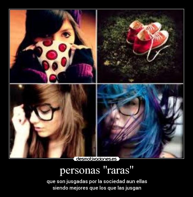 personas raras - 