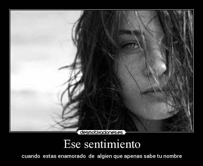 Ese sentimiento -