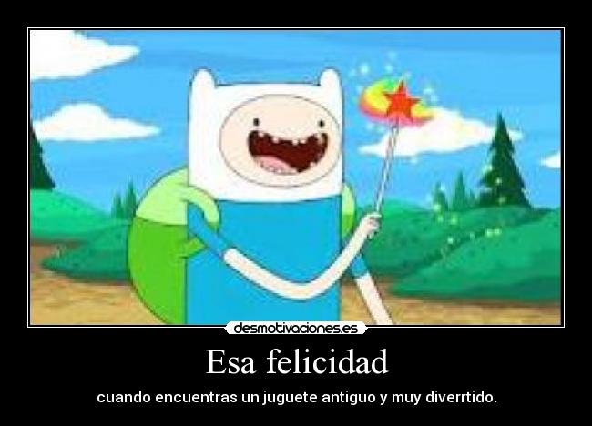 carteles felicidad finn hora aventura desmotivaciones