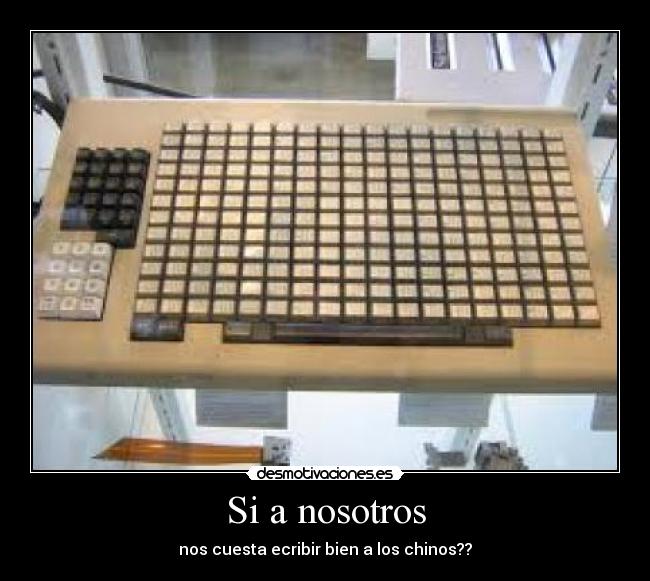 carteles teclado chinos desmotivaciones