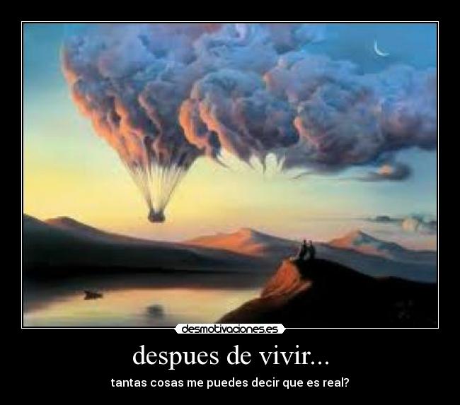 despues de vivir... -