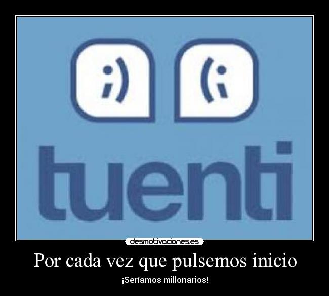 Por cada vez que pulsemos inicio - 