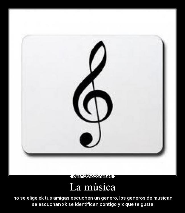 carteles musica gente loca que oblega escuchar musica mala desmotivaciones