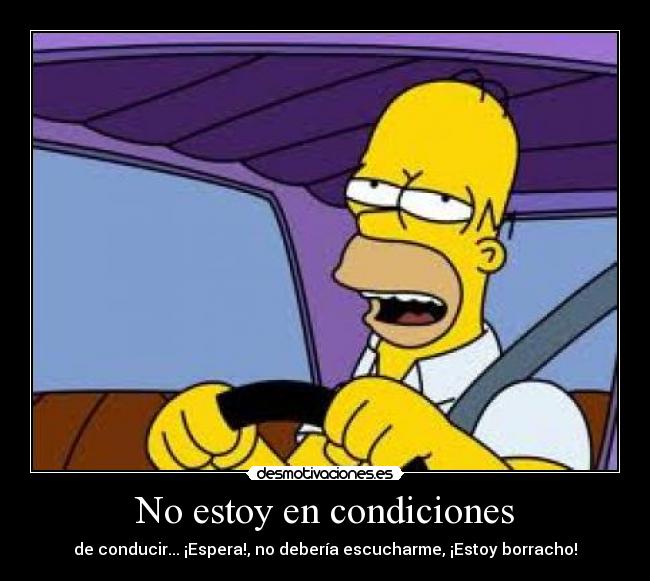 No estoy en condiciones - 