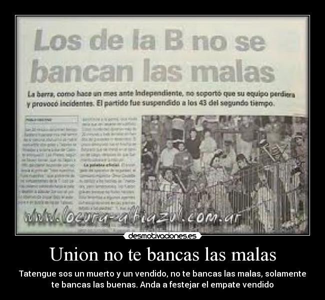 carteles union desmotivaciones