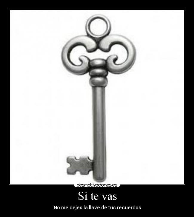 Si te vas -