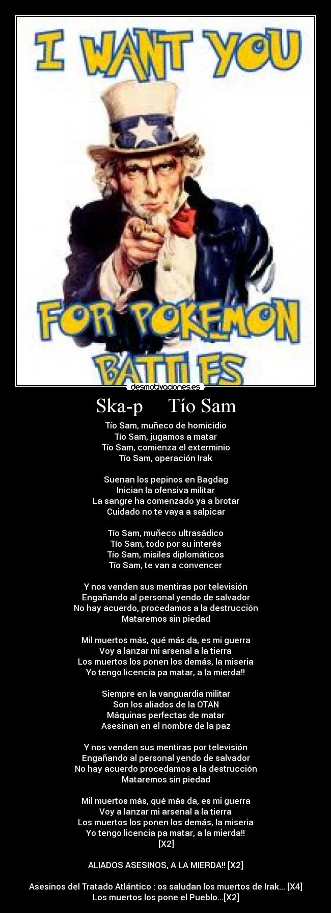 Ska-p     Tío Sam - 