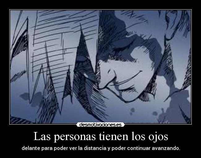 Las personas tienen los ojos - 