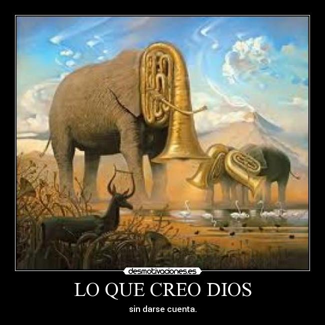 LO QUE CREO DIOS - 
