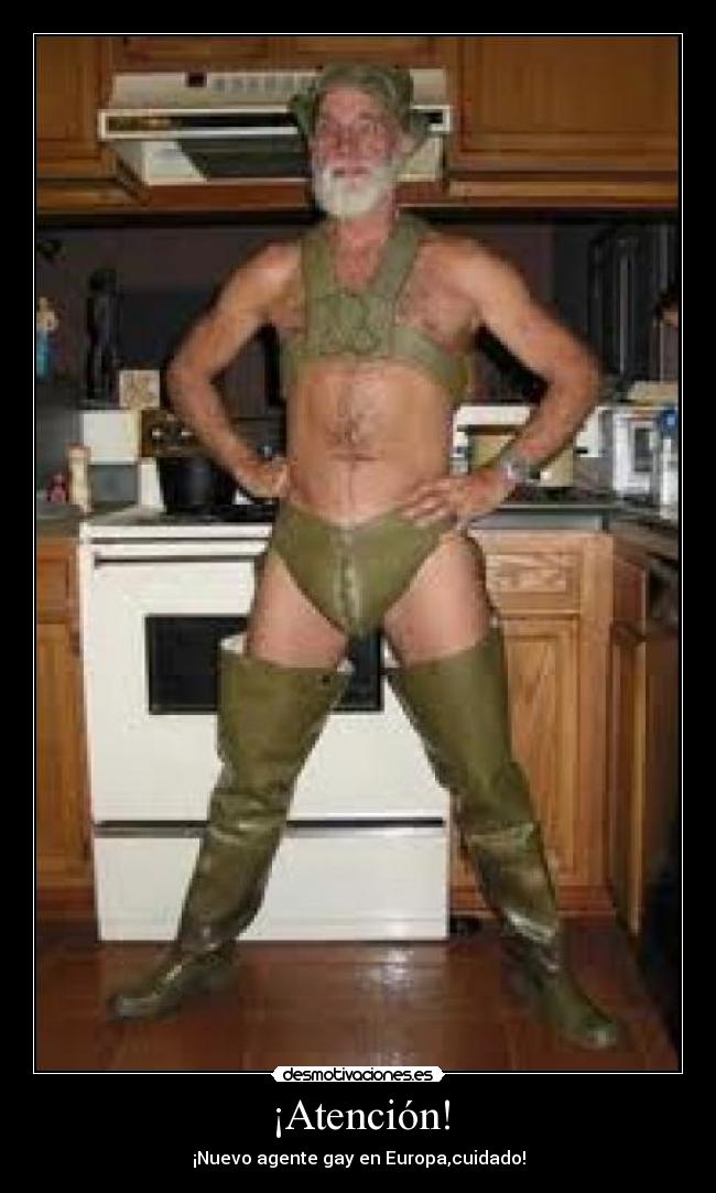 ¡Atención! - ¡Nuevo agente gay en Europa,cuidado!