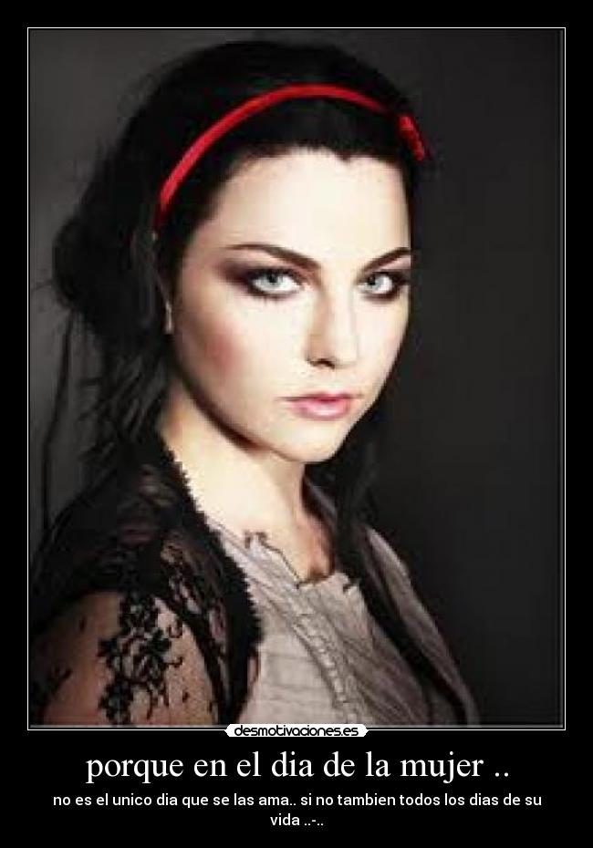 porque en el dia de la mujer .. -